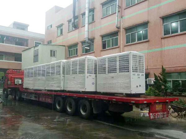 低温冷暖空气能出货